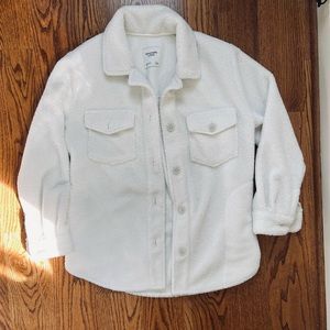 Abercrombie & Fitch Sherpa Shirt Jacket